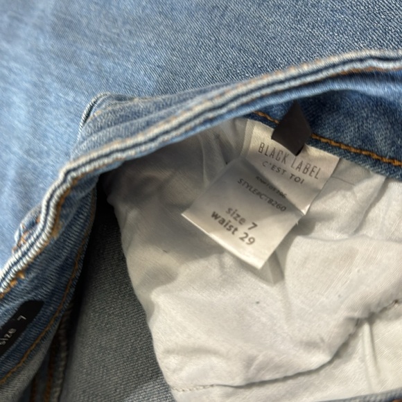 Black Label NWT High Waisted Ankle Flare Jeans - Picture 8 of 12